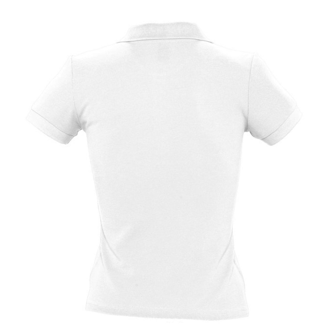 Рубашка поло женская People 210 белая, M