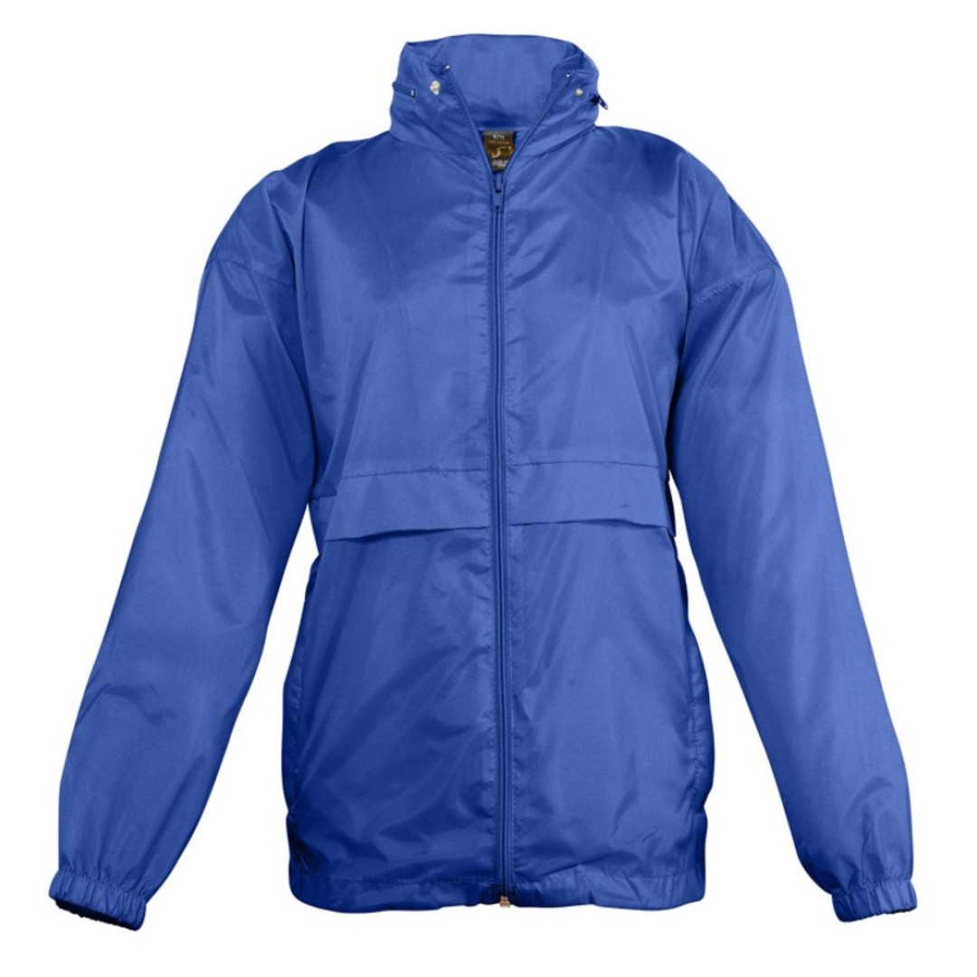 Ветровка детская Surf Kids, ярко-синяя, на рост 106-116 см (6 лет)