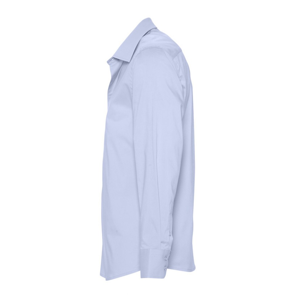 Рубашка мужская с длинным рукавом Brighton голубая, S