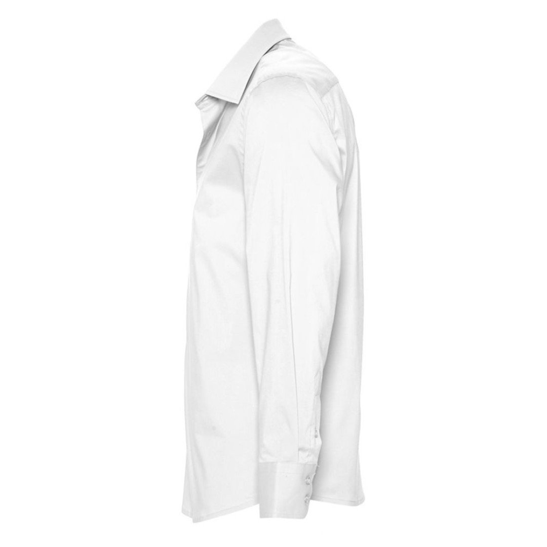 Рубашка мужская с длинным рукавом Brighton белая, L