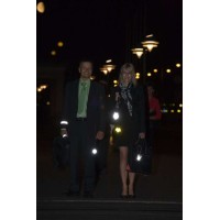 Пешеходный светоотражатель «Сердце», красный