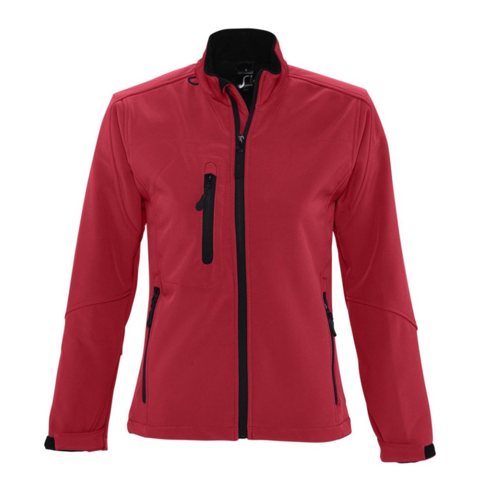 Куртка женская на молнии Roxy 340 красная