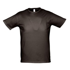 Футболка мужская Milano 190 темно-коричневая (шоколад), XXL