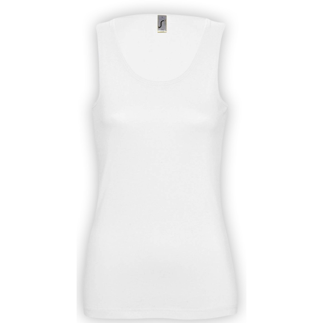 Майка женская Jane 150 белая, XL