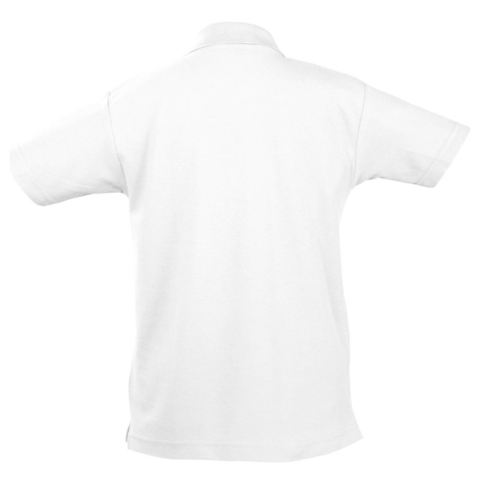 Рубашка поло детская Summer II Kids, белая, на рост 130-140 см