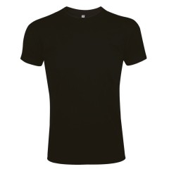 Футболка мужская приталенная Imperial Fit 190, черная, S