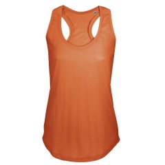 Майка женская Moka 110, оранжевая, L