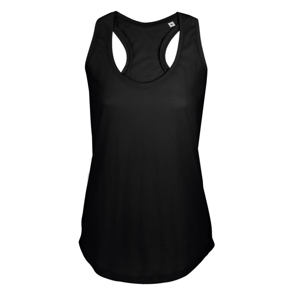 Майка женская Moka 110, черная, L