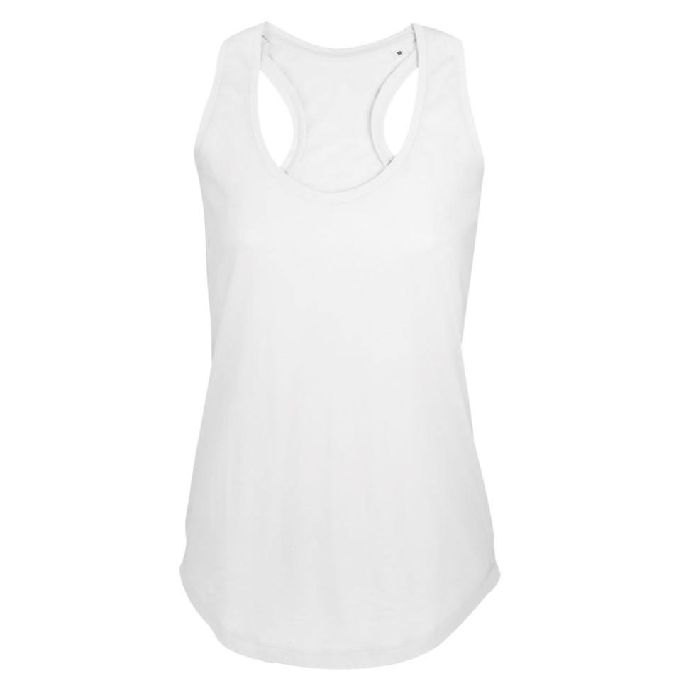 Майка женская Moka 110, белая, L