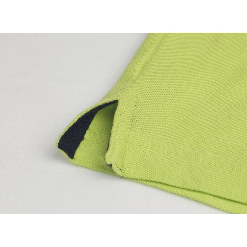 Рубашка поло Prince 190 зеленое яблоко с темно-синим, S