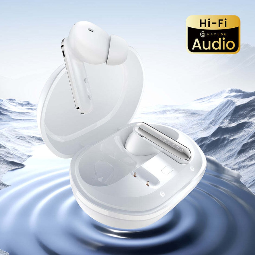 Беспроводные наушники HAYLOU Mori Plus T016,  Bluetooth 6.0, ANC, 28 ч автономной работы, Hi-Fi, черные