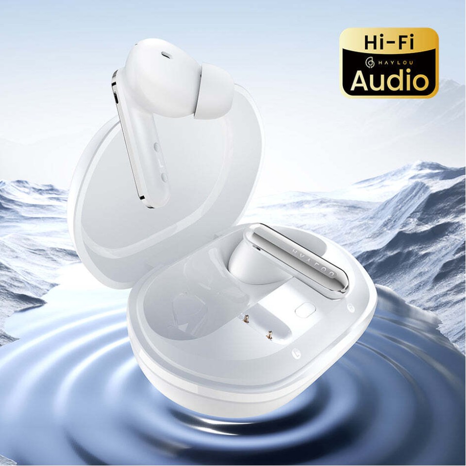Беспроводные наушники HAYLOU Mori Plus T016,  Bluetooth 6.0, ANC, 28 ч автономной работы, Hi-Fi, черные
