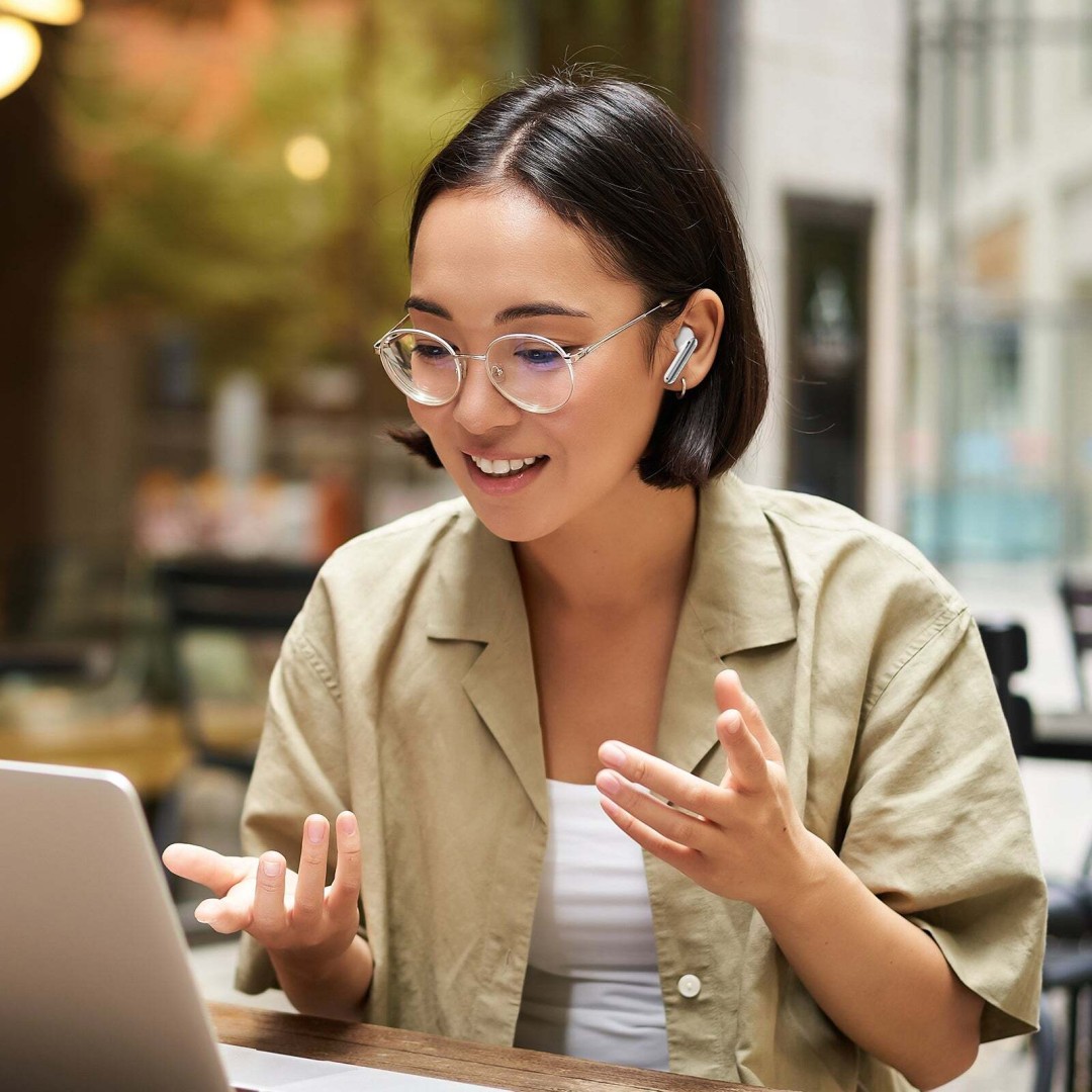 Беспроводные наушники HAYLOU Mori Plus T016,  Bluetooth 6.0, ANC, 28 ч автономной работы, Hi-Fi, черные
