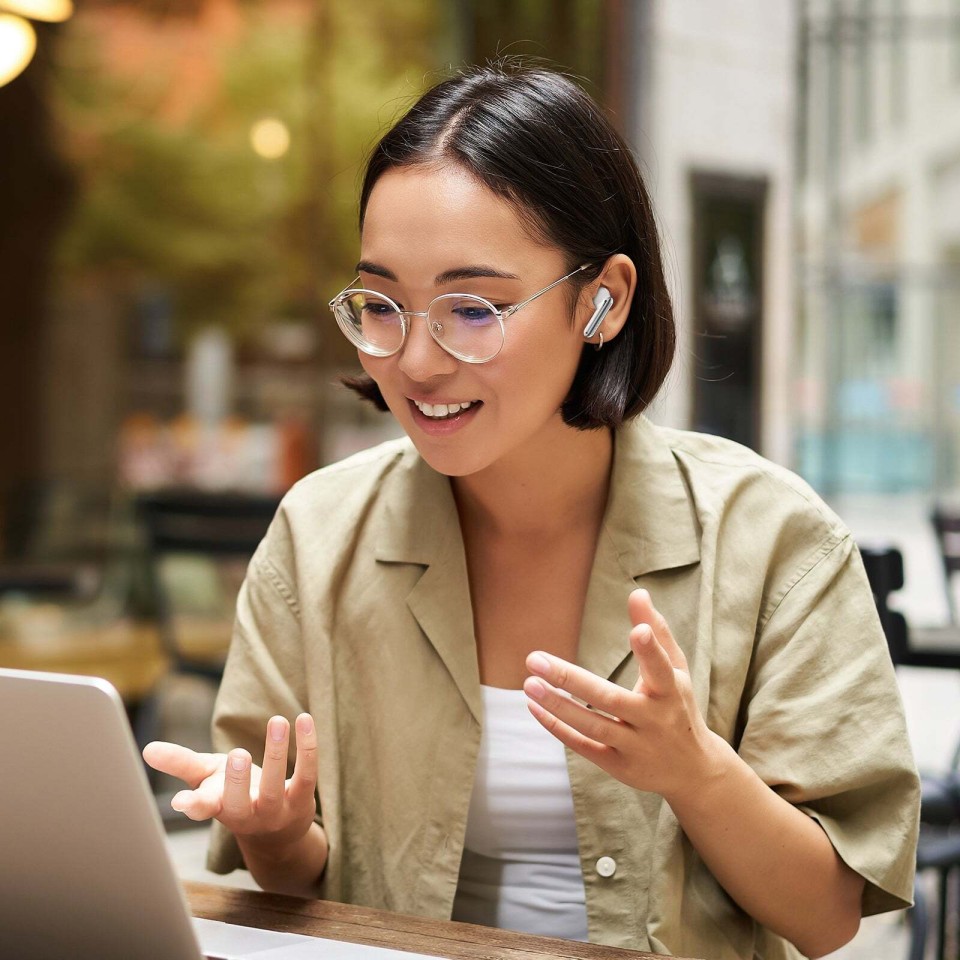 Беспроводные наушники HAYLOU Mori Plus T016,  Bluetooth 6.0, ANC, 28 ч автономной работы, Hi-Fi, черные