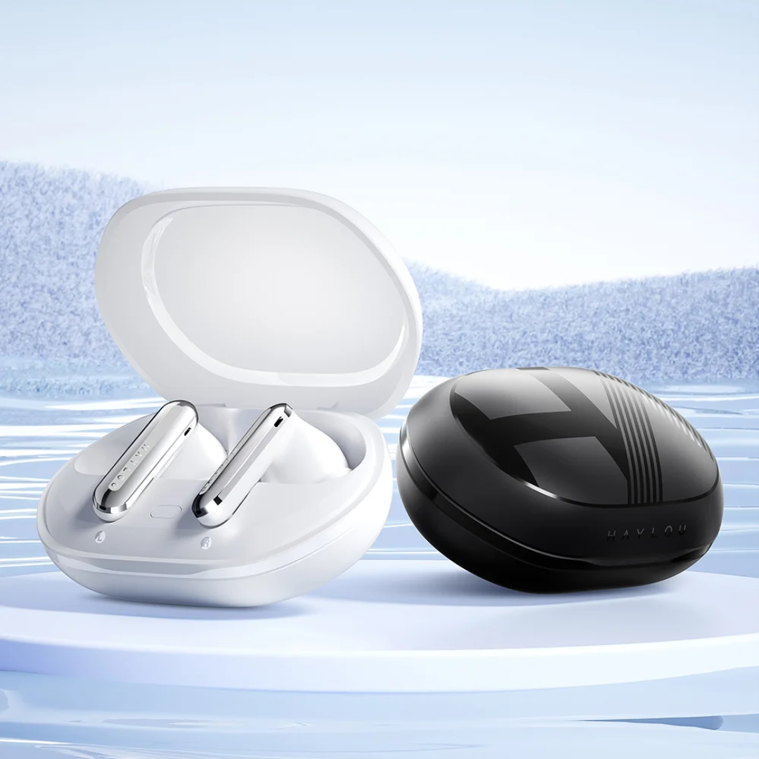 Беспроводные наушники HAYLOU Mori Plus T016,  Bluetooth 6.0, ANC, 28 ч автономной работы, Hi-Fi, черные