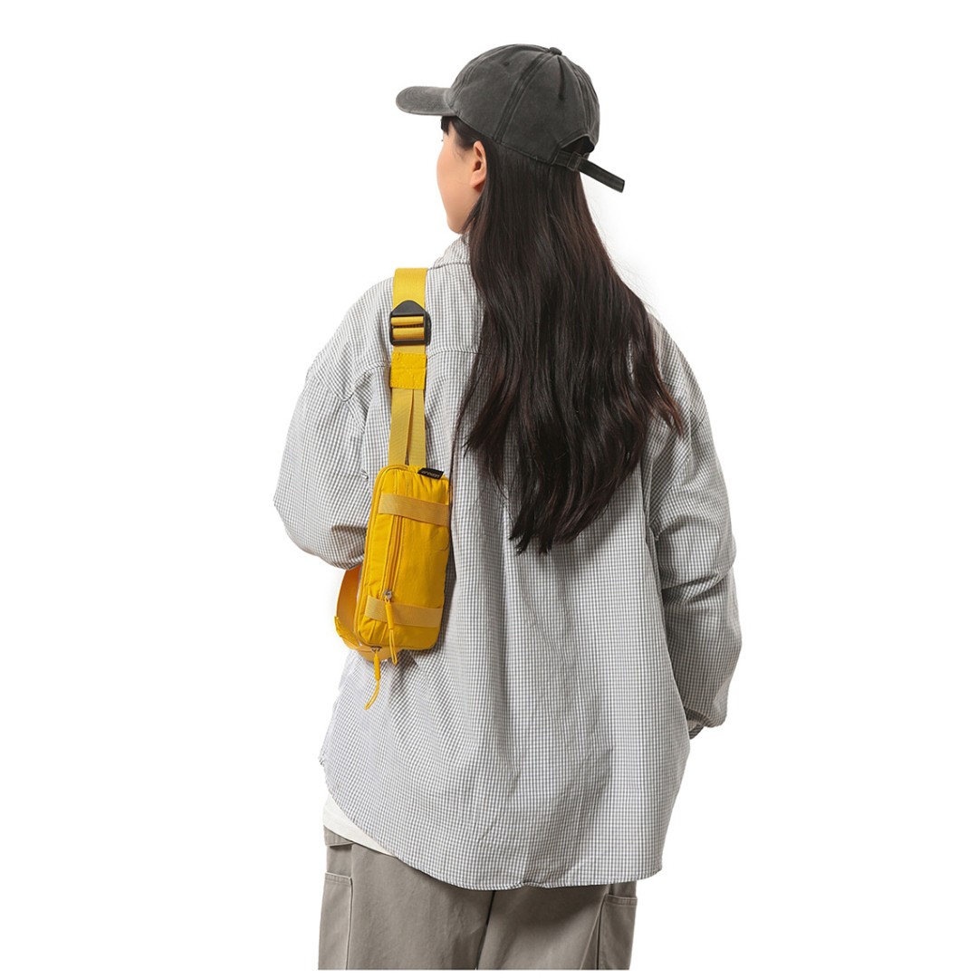 Компактная сумка через плечо Mini Sling Bag, цвет желтый