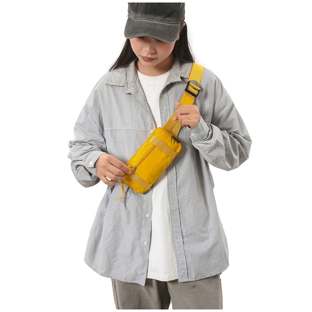 Компактная сумка через плечо Mini Sling Bag, цвет желтый