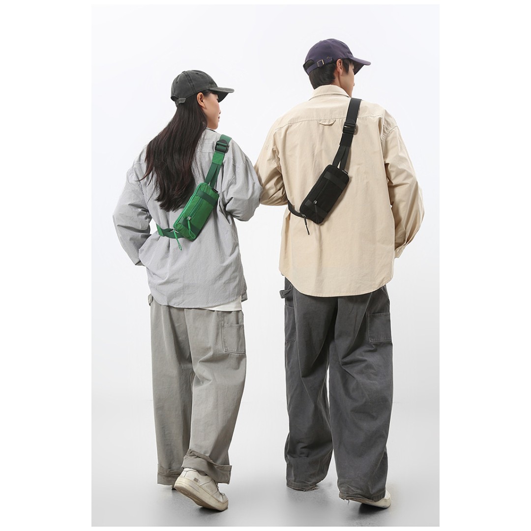 Компактная сумка через плечо Mini Sling Bag, цвет бежевый