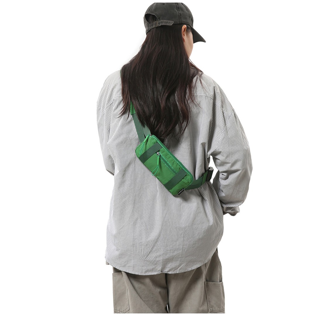 Компактная сумка через плечо Mini Sling Bag, цвет зеленый