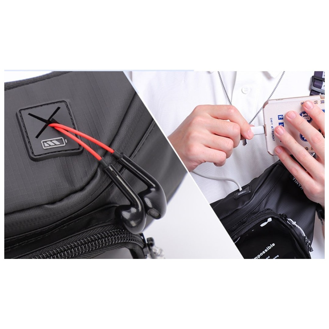 Мужская сумка через плечо TINYAT (T1957)