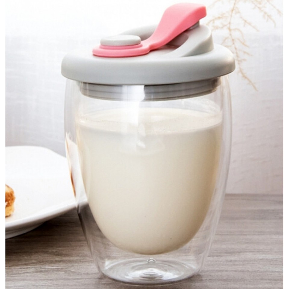 Термокружка с двойным стеклом Xiaomi Portable With Double Glass Coffee Cup (EBWB02MSK)