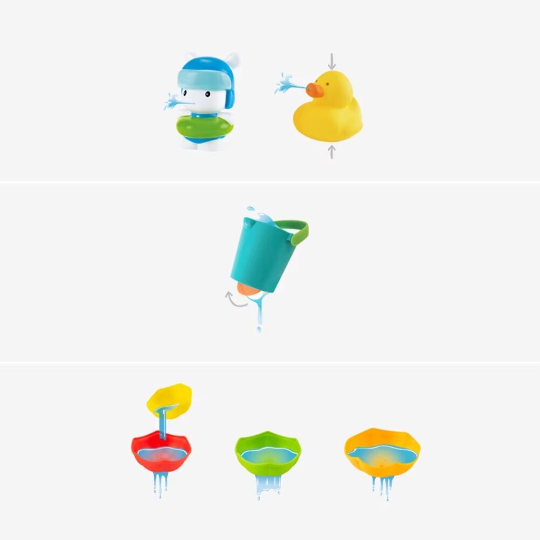 Набор детских игрушек для ванны Xiaomi Mijia Mitu Hape Happy Play (M0020)