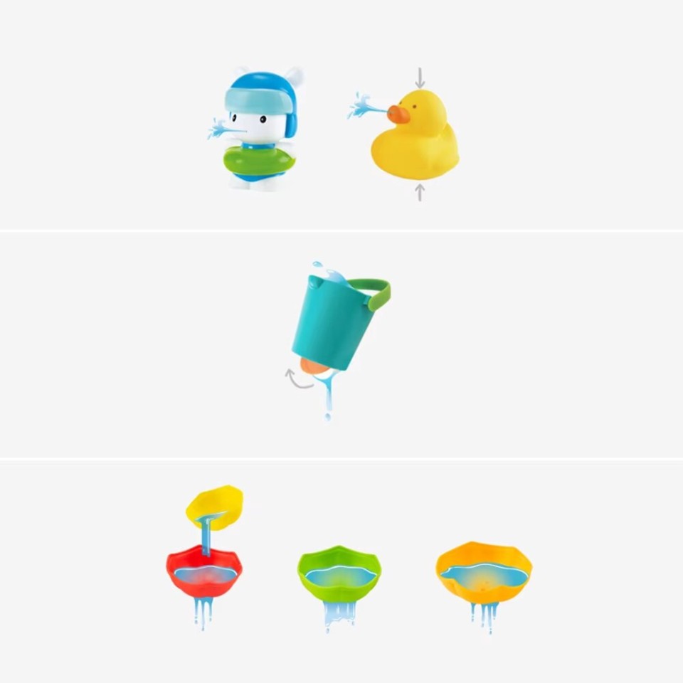 Набор детских игрушек для ванны Xiaomi Mijia Mitu Hape Happy Play (M0020)