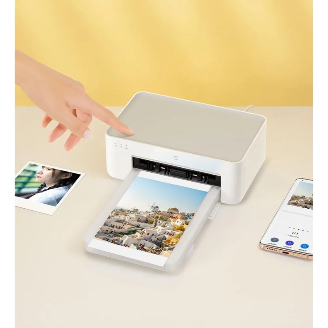 Цветной фотопринтер Xiaomi Mijia Instant Photo Printer 1S Set (ZPDYJ03HT)