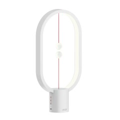 Настольная лампа с левитирующим выключателем Xiaomi Allocacoc Heng Balance Lamp Ellipse Light Wood (DH0037LW)