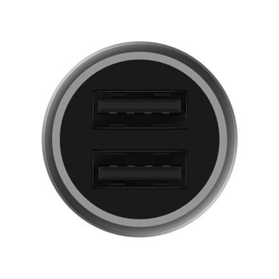 Автомобильное зарядное устройство Xiaomi Car Charger Fast Charge Version 18W 2хUSB (CC05ZM)