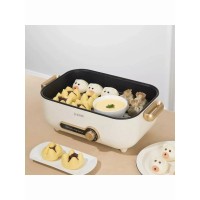 Многофункциональная электрическая кастрюля Xiaomi Zhenmi Multifunctional Electric Hot Pot 4L Creamy White (ZM-ED4001)