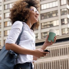 Дорожная кружка Xiaomi BergHOFF Leo Porcelain Coffee Cup Leo Line