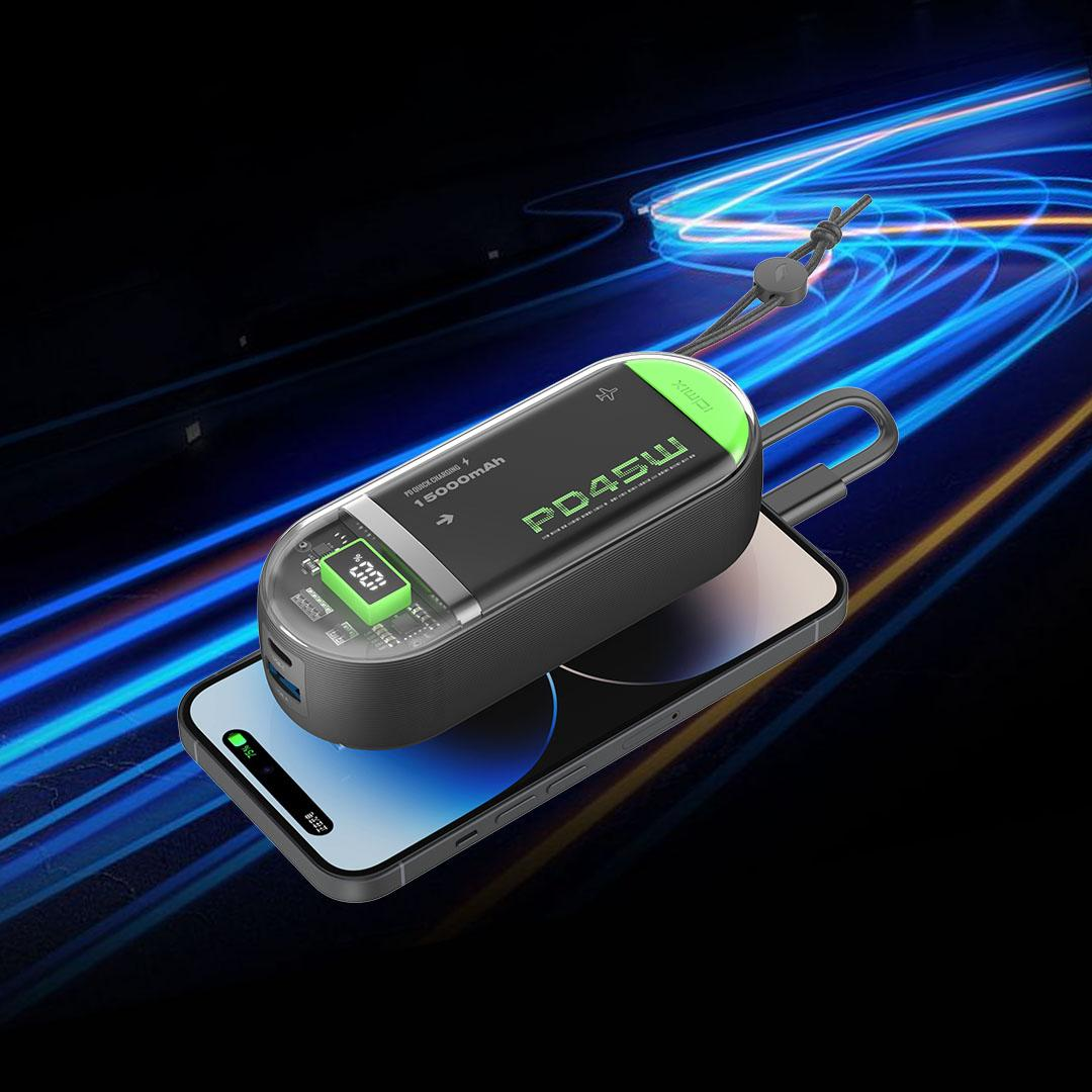 Внешний аккумулятор Xiaomi Idmix P15 Ci Pro 45W