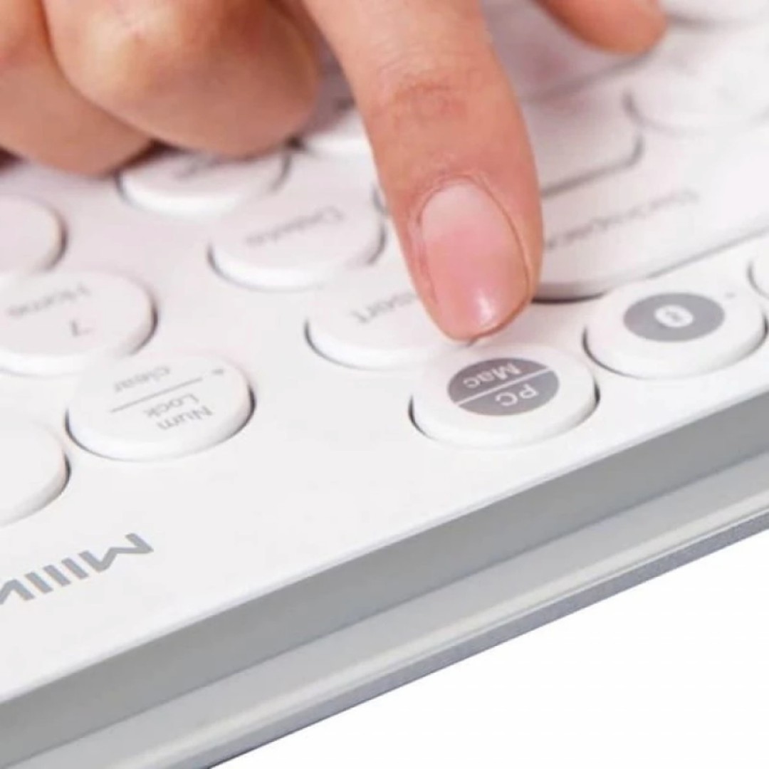 Клавиатура беспроводная Xiaomi MIIIW Keyboard Bluetooth Dual Mode (MWBK01)