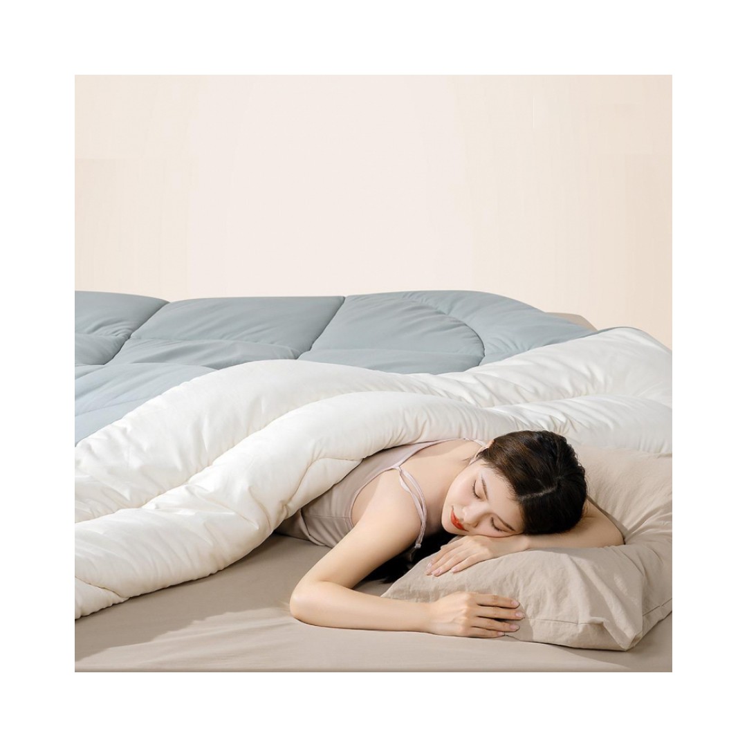 Зимнее одеяло Xiaomi 8H Little Warm Bear Warm Lazy Quilt D10 Grey 2112g (220x240cm)