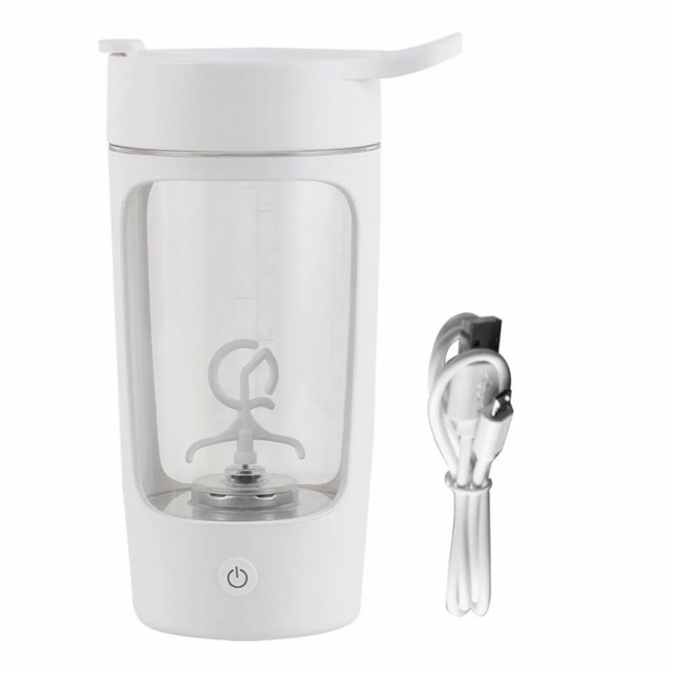Электрический шейкер Qwerty Portable Sport Mixer Bottle USB Electric Protein Powder Shaker Juice