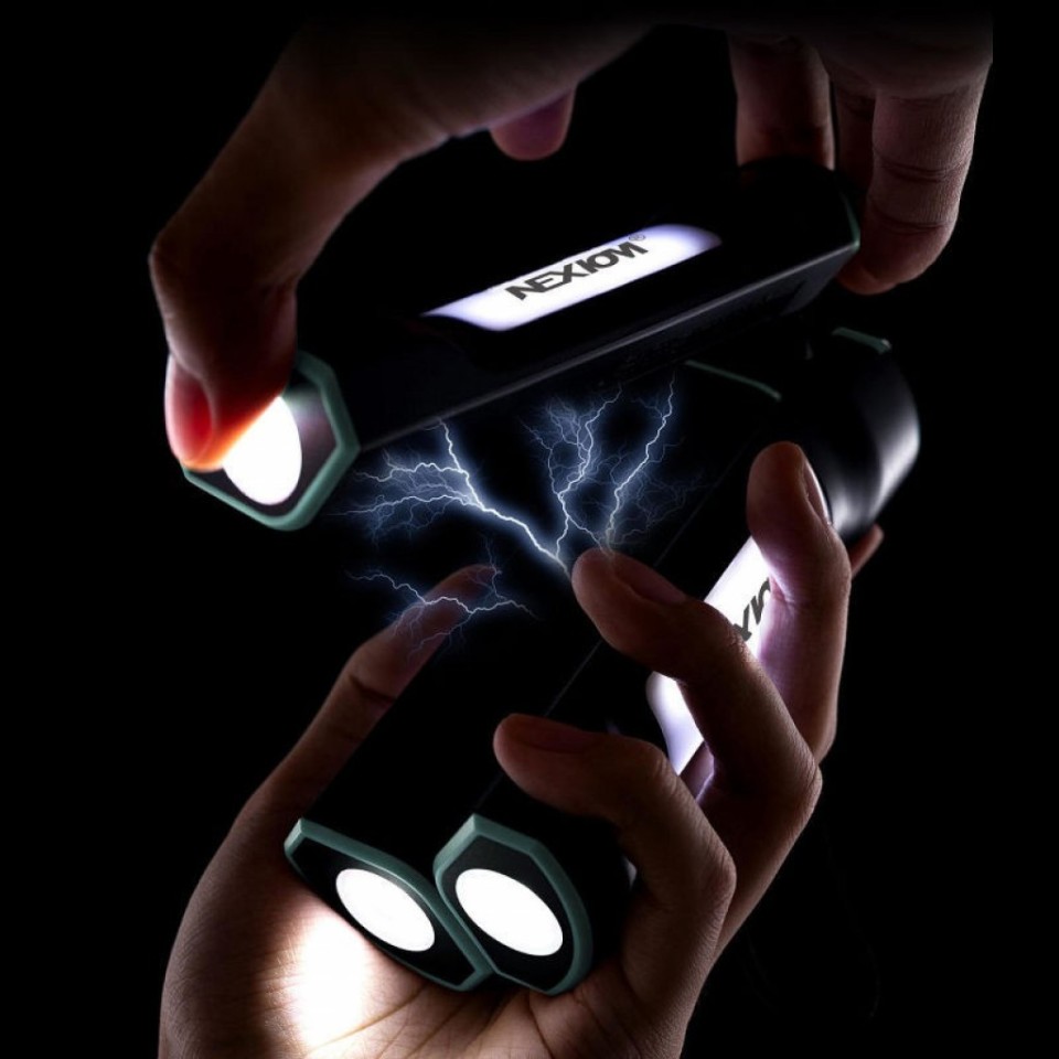 Фонарик Xiaomi Nexiom Triple Multifunctional Power Flashlight