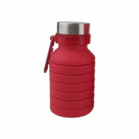 Силиконовая складная бутылка для воды 500 мл Qwerty