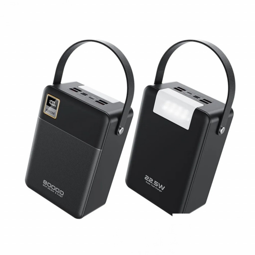 Внешний аккумулятор WEKOME Power Bank 80000mAh 22.5W (WP-78)