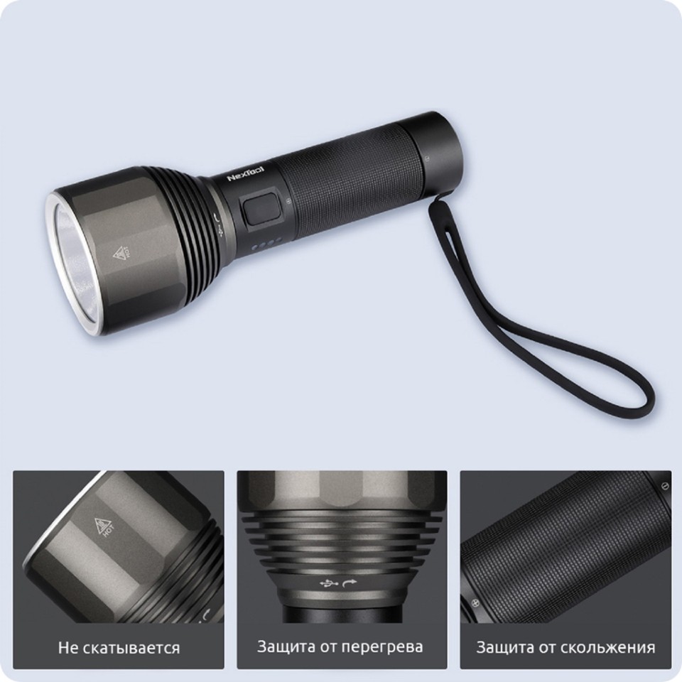 Фонарь Xiaomi NexTool Nato Outdoor Glare Flashlight (NE0126)
