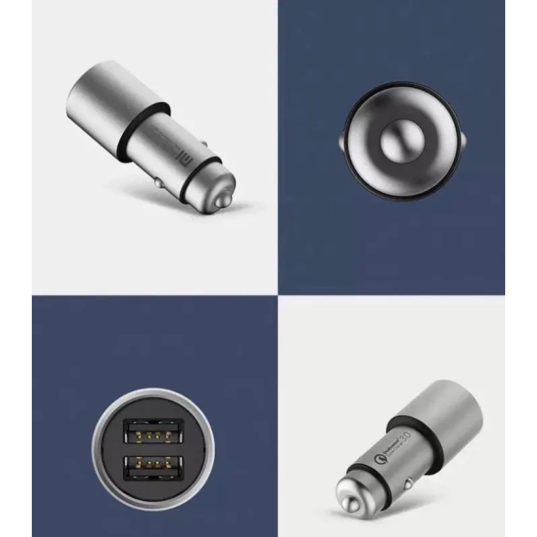 Автомобильное зарядное устройство Xiaomi Mi Car Charger QC 3.0 2USB (CC02CZM)
