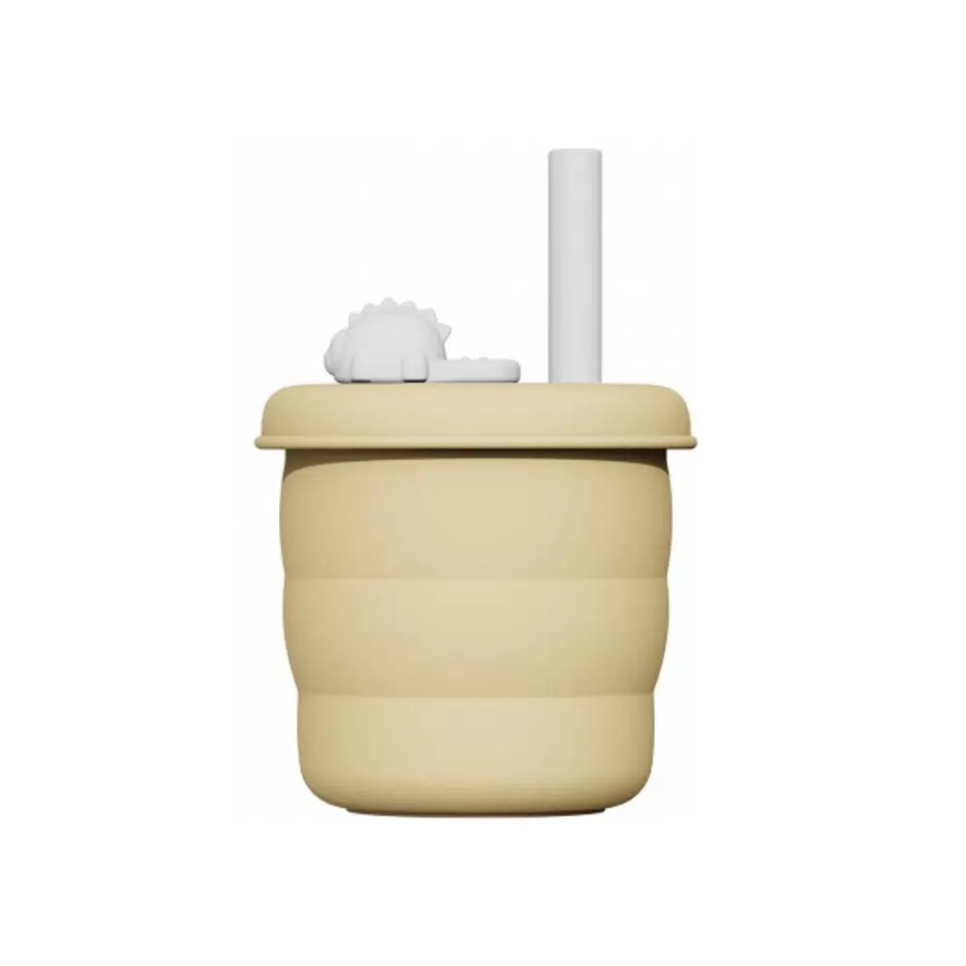 Силиконовый стакан Xiaomi Jordan Judy Silicone Сup Dinosaur 480 ml Violet (KT055)