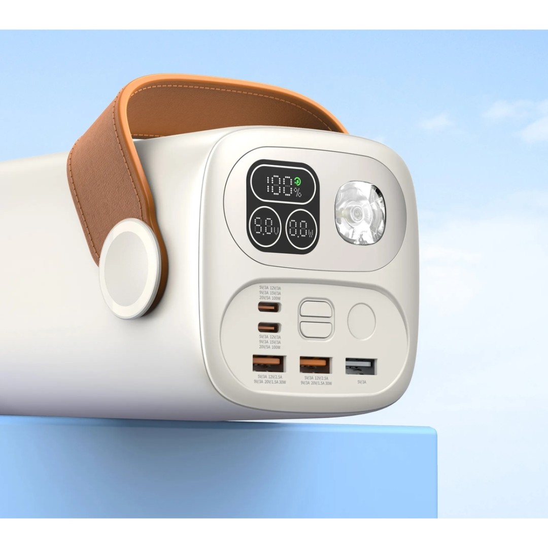 Внешний аккумулятор GREENOE Protable Power bank 60000mah 100w (C100)