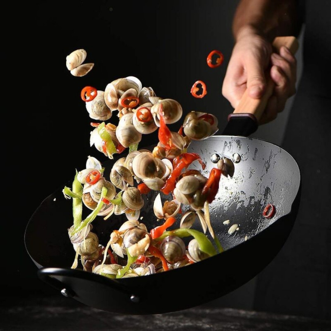 Сковорода-вок Xiaomi Taste Plus Uncoated Iron Wok (TP3C32)