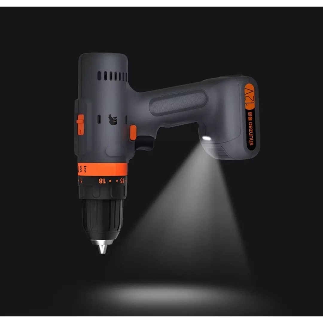 Аккумуляторная дрель-шуруповерт Xiaomi Shunzao Downstream Double Speed Impact Drill (DGD-1)