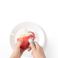 Набор кухонных ножей Xiaomi Huo Hou Ceramic Knife Chopping Block Kit Multicolour (3 ножа и доска) (HU0020)