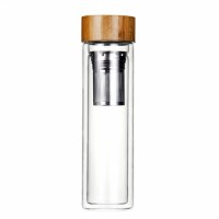 Чайная бутылка с двойным стеклом и ситечком Xiaomi Muggs (TB045)