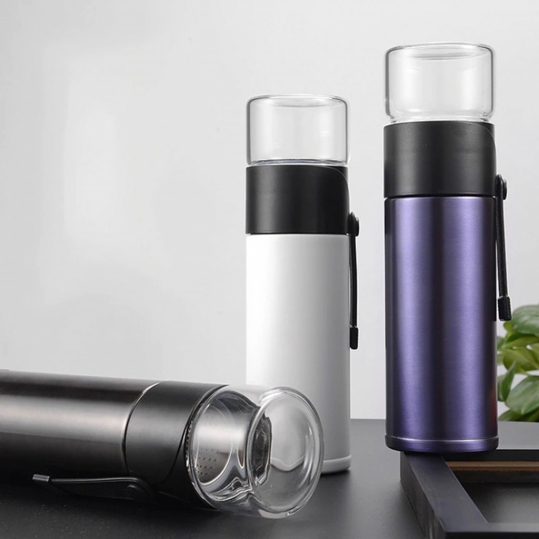 Чайная бутылка с ситечком Xiaomi Muggs Star Blue (GBMS045)