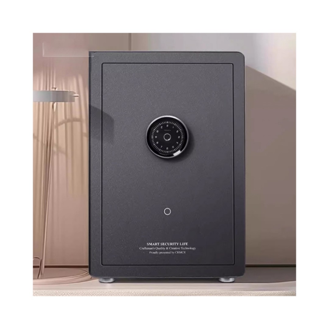 Умный электронный сейф со сканером отпечатка пальцев Xiaomi CRMCR Smart Safe Deposit Box Black (BGX-X1-100MK)