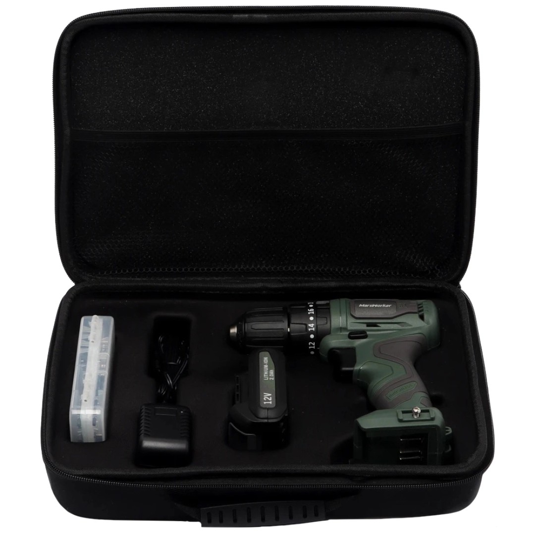 Аккумуляторная дрель-шуруповерт Xiaomi MarsWorker 12V Lithium Impact Drill (MSBLID1201-04)